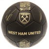 Fotbalový míč West Ham United FC, černý, vel.5