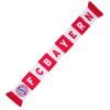 Šála FC Bayern Mnichov, červeno-bílá, 137x17 cm