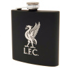 Nerezová placatka Liverpool FC, černá, 170 ml