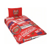 Povlečení Arsenal FC, červené, 135x200 cm