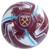 Fotbalový míč West Ham United FC, modro-bílý, vel. 5