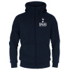 Mikina Tottenham Hotspur FC, tmavě modrá, kapuce, zip