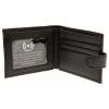 Kožená peněženka Chelsea FC, černá, ochrana RFID, 11x9 cm