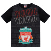 Dětské pyžamo Liverpool FC, šedo-černé, krátký rukáv
