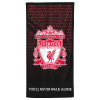 Osuška Liverpool FC, 70x140 cm, červeno-černá, bavlněná