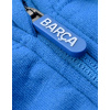 Dětská mikina FC Barcelona, modrá, kapuce, zip