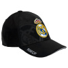 Dětská kšiltovka Real Madrid FC, černá, 51-57 cm