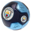 Fotbalový Míč Manchester City FC, modrý, podpisy, vel. 1
