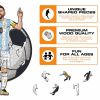 Dřevěné puzzle Lionel Messi, Argentina, 150 ks