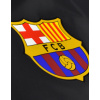 Dětská lehká bunda FC Barcelona, černá, zip, kapuce (Velikost 13-14 r)