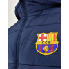 Dětská zimní bunda FC Barcelona, tmavě modrá, prošívaná (Velikost 13-14 r)