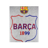 Dětské tričko FC Barcelona, šedé, BARÇA 1899, bavlna (Velikost 13-14 r)