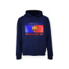 Dětská mikina FC Barcelona s kapucí, Camp Nou, tmavě modrá (Velikost 13-14 r)