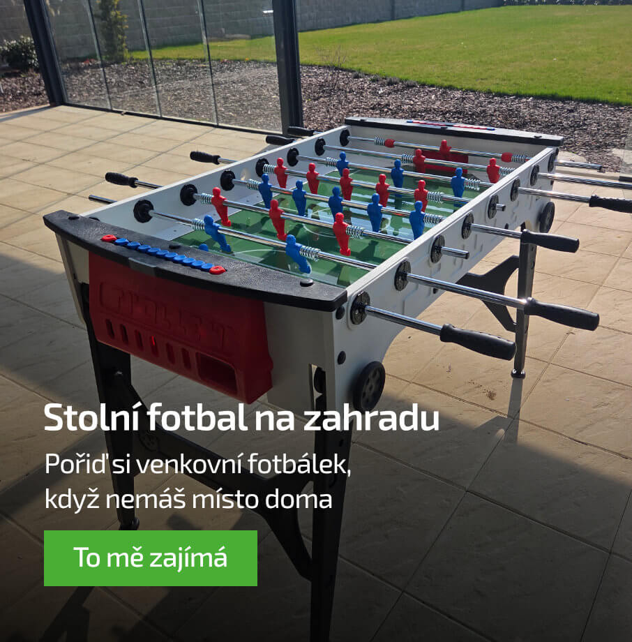 Stolní fotbal na zahradu