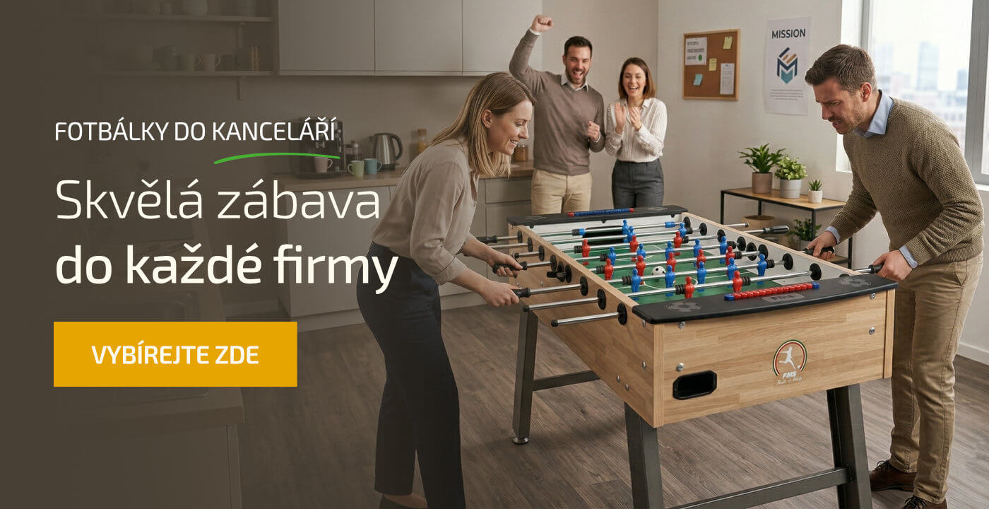 Stolní fotbálky do kanceláří