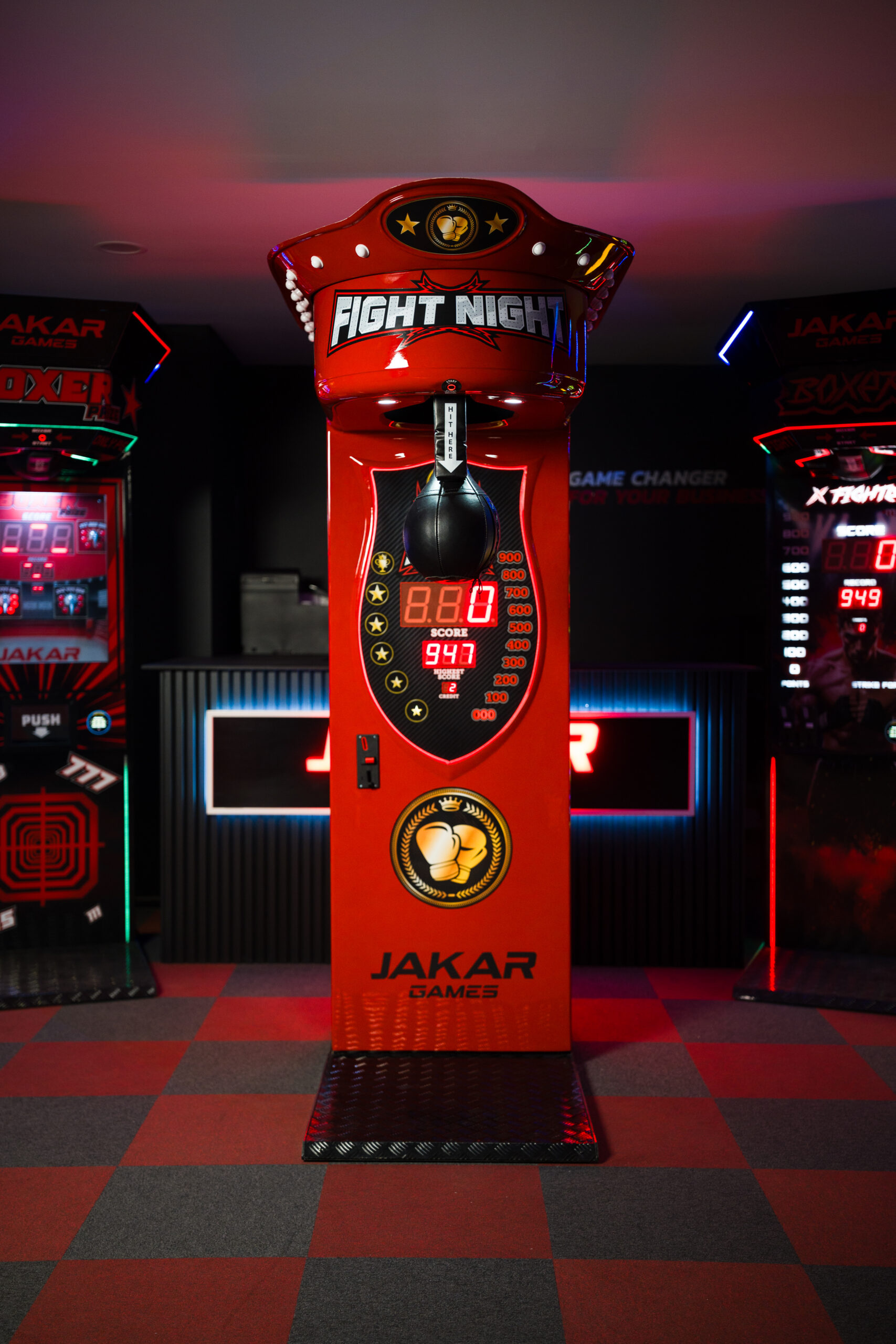 Boxer Fight Night II – vylepšený zvukový systém