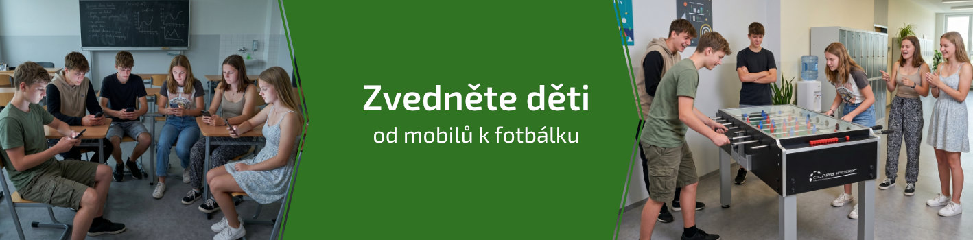 Stolní fotbálky pro školy
