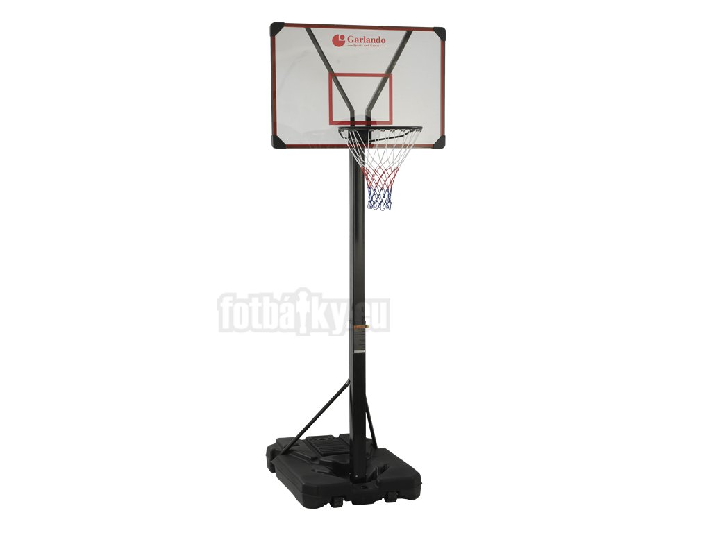 Basketbalový koš Garlando  SAN DIEGO se stojanem, výška 225-305cm