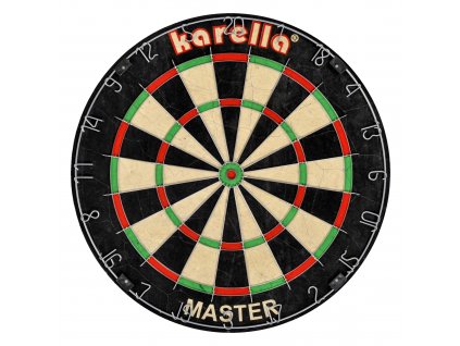 Sisalový šipkový terč Karella MASTER