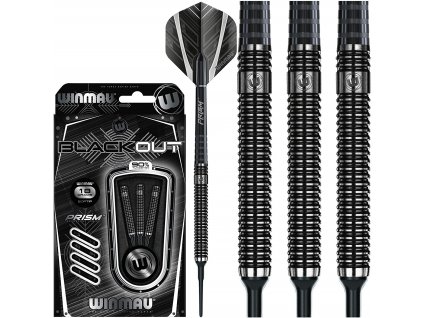 Šipky Soft Winmau Blackout - 18g