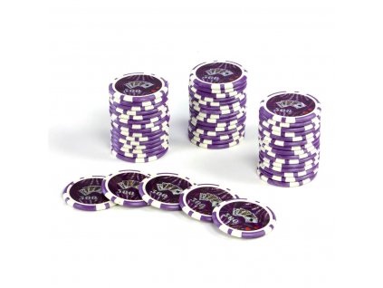 Kusový žeton na poker design Ocean hodnota 500 - 50ks