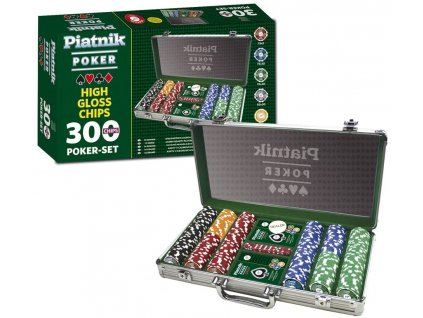 Piatnik Poker Set 300 High Gloss Chips