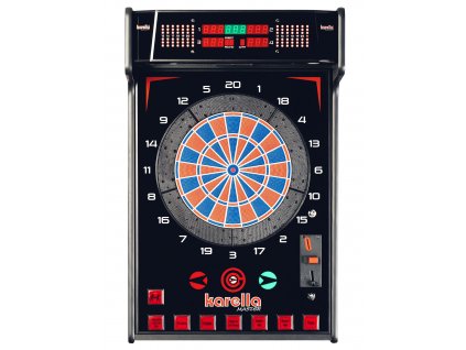 Nástěnný šipkový automat Karella E-Master s mincovníkem