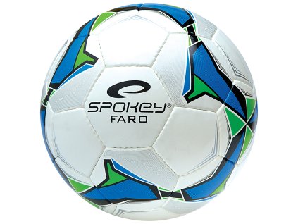 Spokey FARO FUTSAL II Míč na halový fotbal modrý č.4