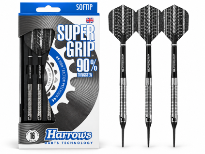 Šipky Harrows Supergrip soft 16g