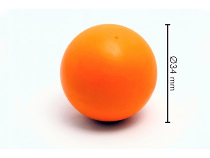 Míček tvrdý Oranž