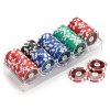 Piatnik set 100 ks vysoce lesklých poker žetonů