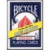 Karty na poker Bicycle - 100% plastic - Blue back