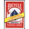 Karty na poker Bicycle - 100% plastic - Red back