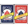 Karty na poker Bicycle - 100% plastic - Red back