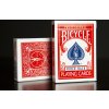 Poker karty Bicycle STANDARD Rider Back Index RED