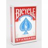 Poker karty Bicycle STANDARD Rider Back Index RED