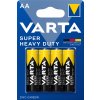 Baterie VARTA Super Heavy Duty AA zinko-uhlíkové 4 ks