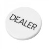 Dealer button tištěný plastový