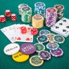 Pokerový kufr Texas Holdem Black Jack s 300 laserových žetonů