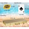 Poker Set GOLD EDITION - 500  laserových žetonů Ultimate