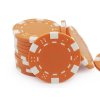 Profesionální kusový žeton design Flop 13g-oranžový
