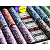 Poker set 1000 ks žetonů OCEAN, hodnoty 5 - 1000