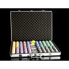 Poker set 1000 ks žetonů OCEAN, hodnoty 5 - 1000