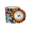 Kusový žeton na poker Monte Carlo Pokerclub 5