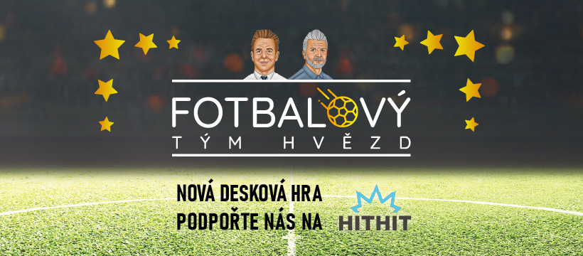 NOVÁ DESKOVÁ HRA FOTBALOVÝ TÝM HVĚZD