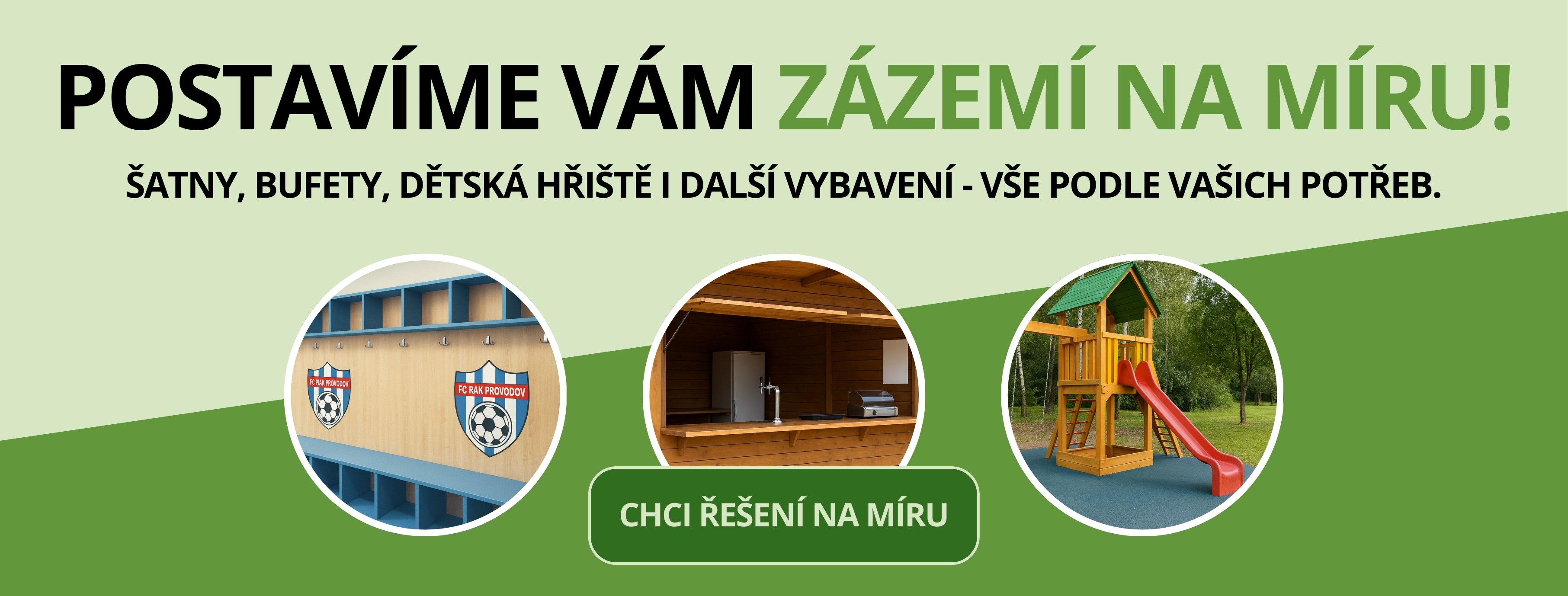 ŠATNY, BUFET, DĚTSKÉ HŘIŠTĚ...