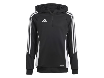 Dětská tréninková mikina s kapucí adidas Tiro 24 (Velikost 116)