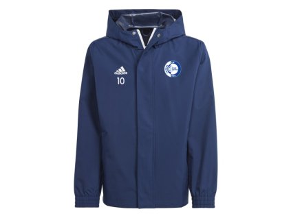 Dětská šusťáková bunda Čechie Čejetice adidas Entrada 22 (Velikost 116)