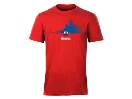Triko BEZDĚZ červené pánské (Velikost 2XL)