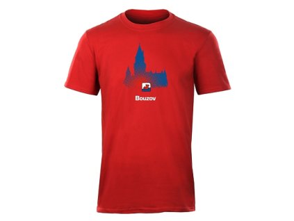 Triko BOUZOV červené pánské (Velikost 2XL)